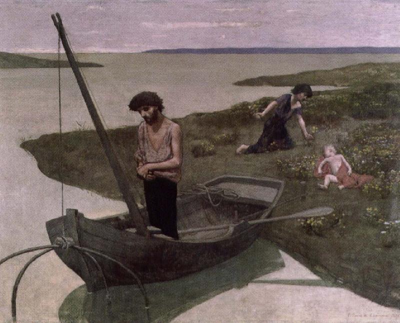 Pierre Puvis de Chavannes the poor fisherman oil painting image
